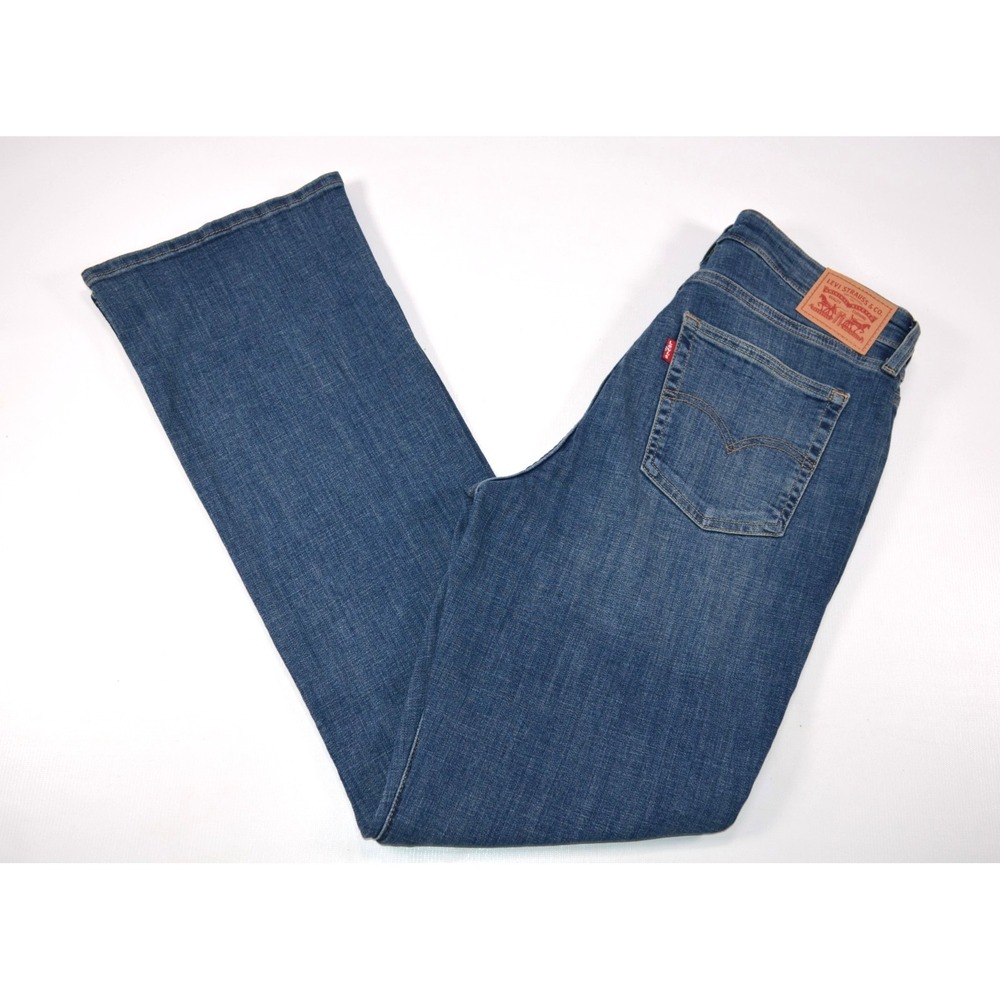 Nwt's Levis 725 High Rise Bootcut Blue Jeans Womens 31x32